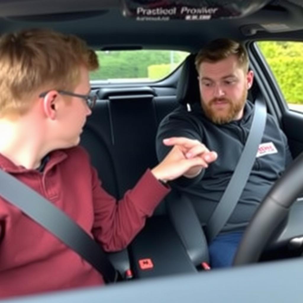 Automatic driving lesson in Abingdon with Smart Driving Academy