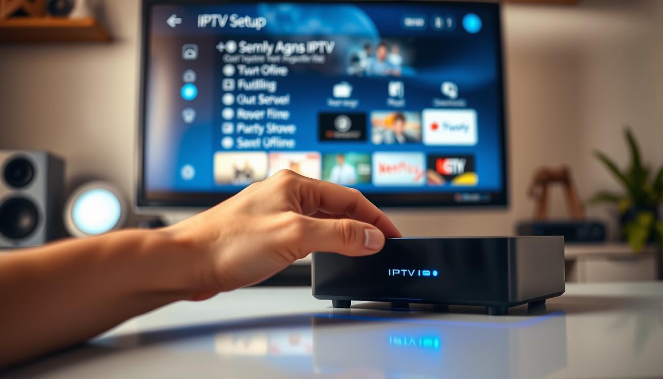 IPTV setup on Android box
