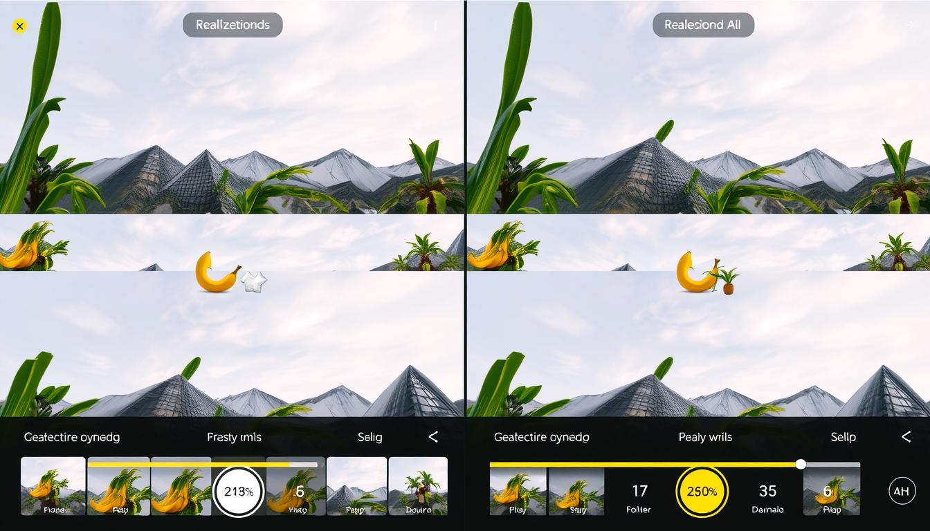 Nano Banana performing real-time neural rendering on multiple images