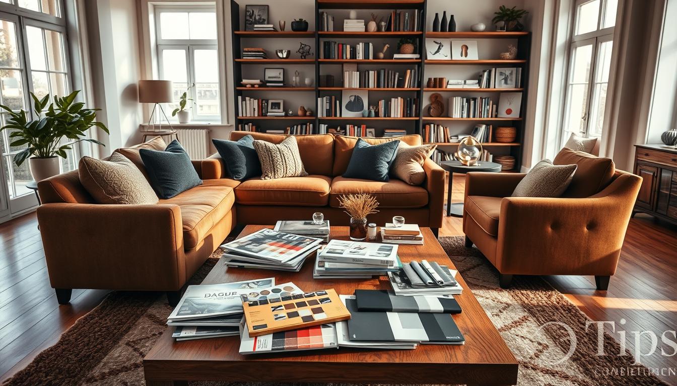 Farbberatung und Materialien im Wohnraum
