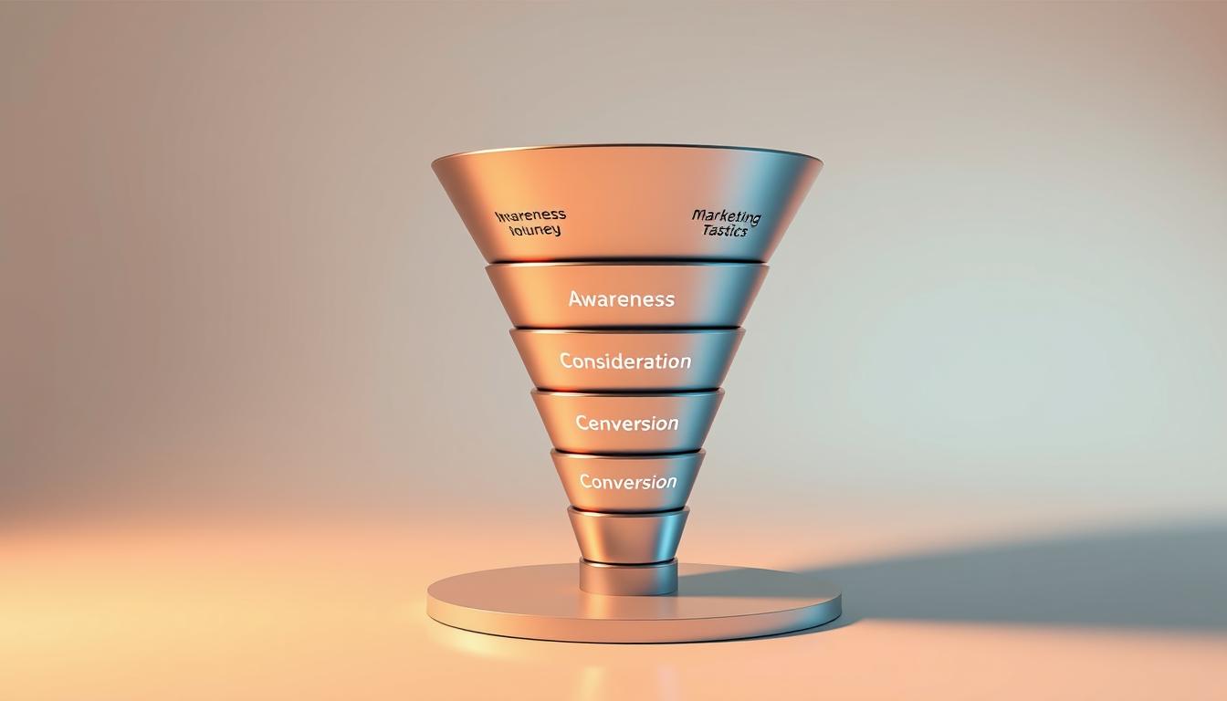 Sales Funnel Unternehmensstrategie Vertrieb Marketing Verkaufsprozess