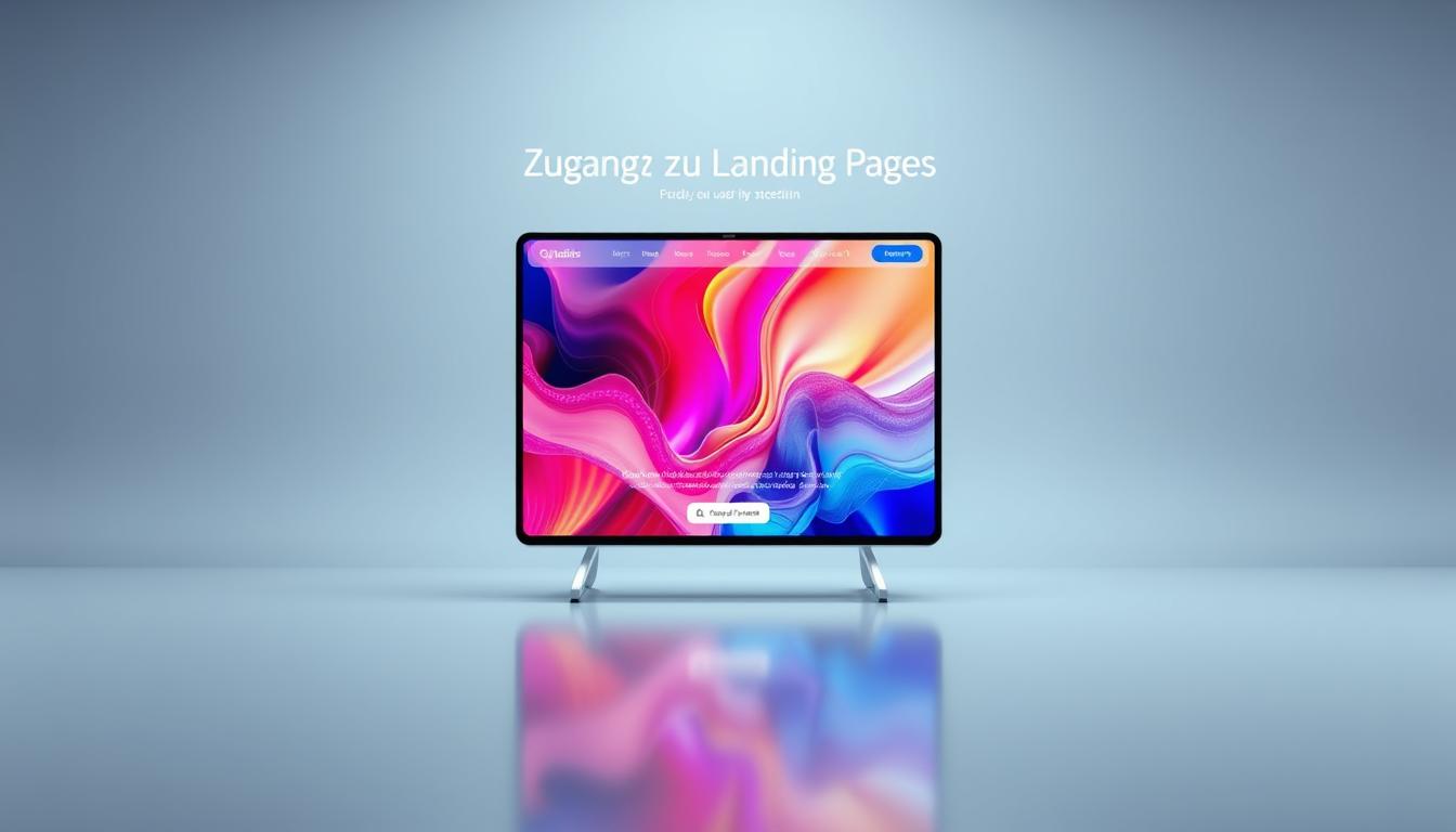 Zugang zu Landing Pages
