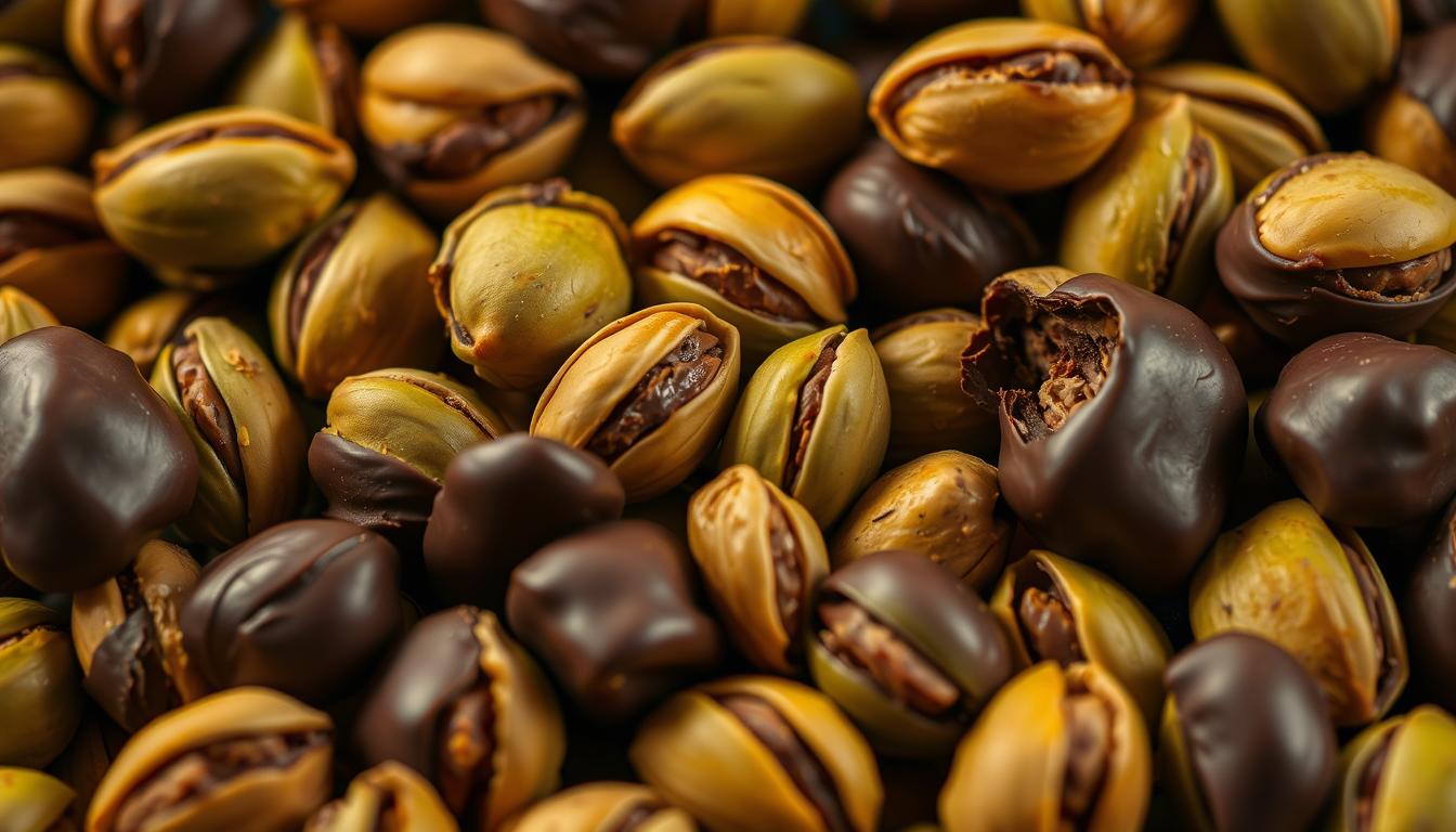 Middle Eastern Pistachios in Gourmet Chocolate