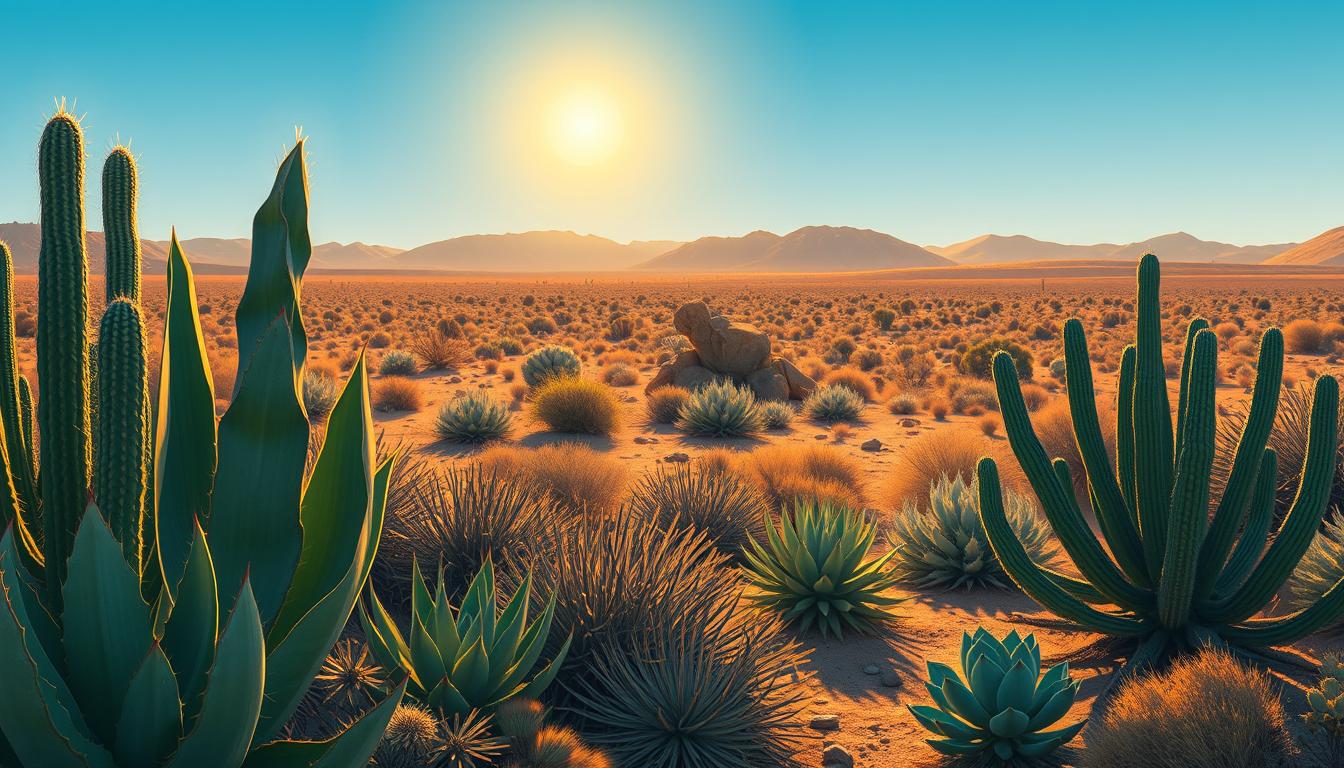 تكييف النباتات الصحراوية مع الجفاف