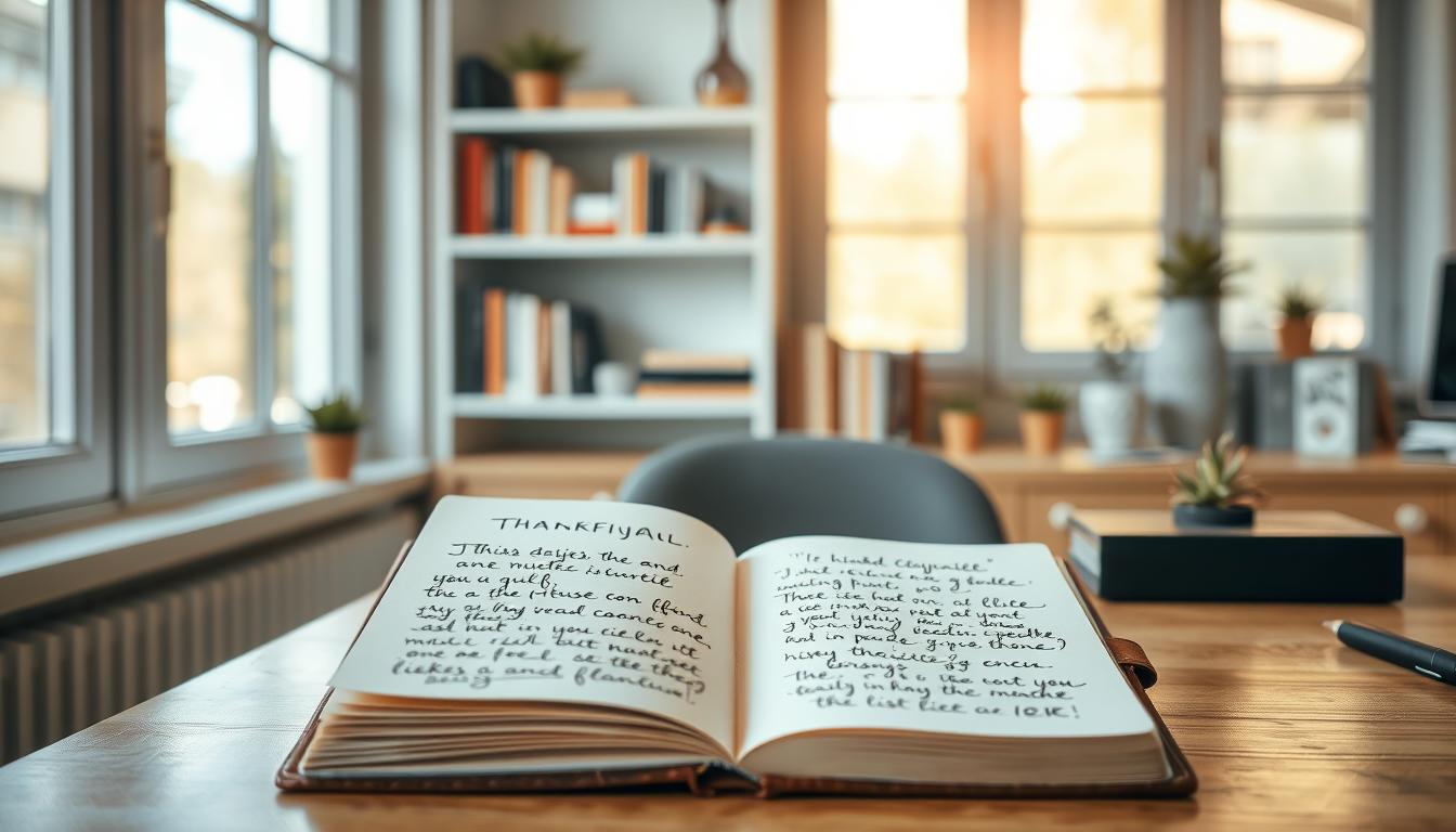 gratitude journaling