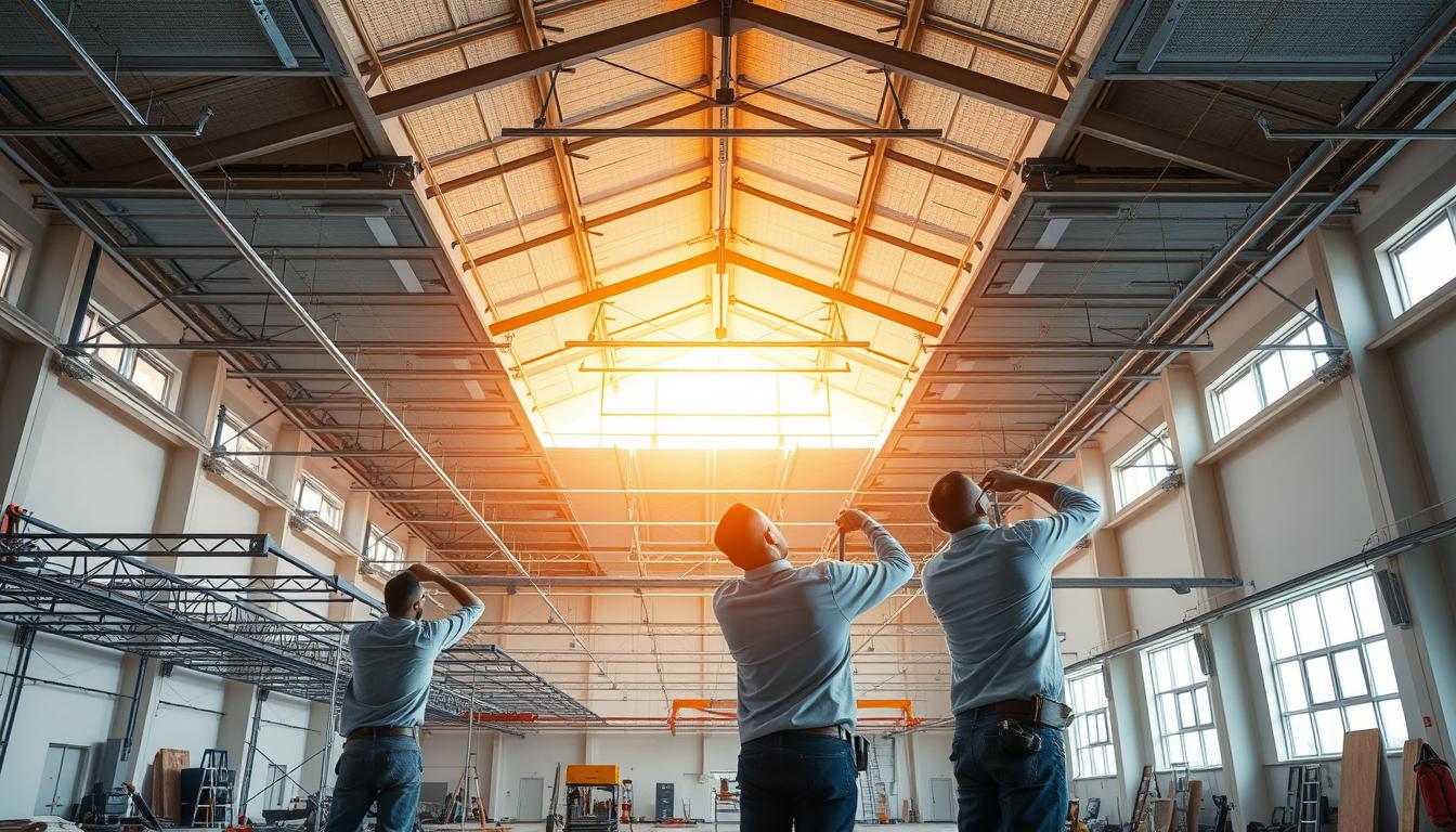 Advanced ceiling installation techniques