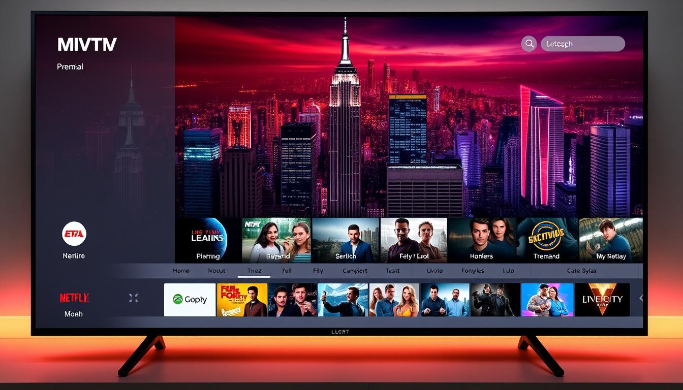 IPTV channels and exclusive content