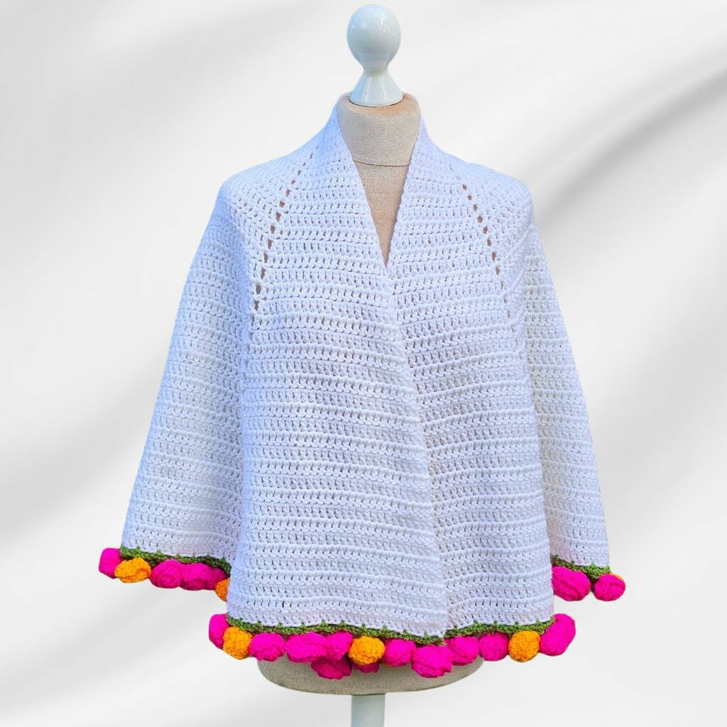 Emotional Support Bouquet Shawl