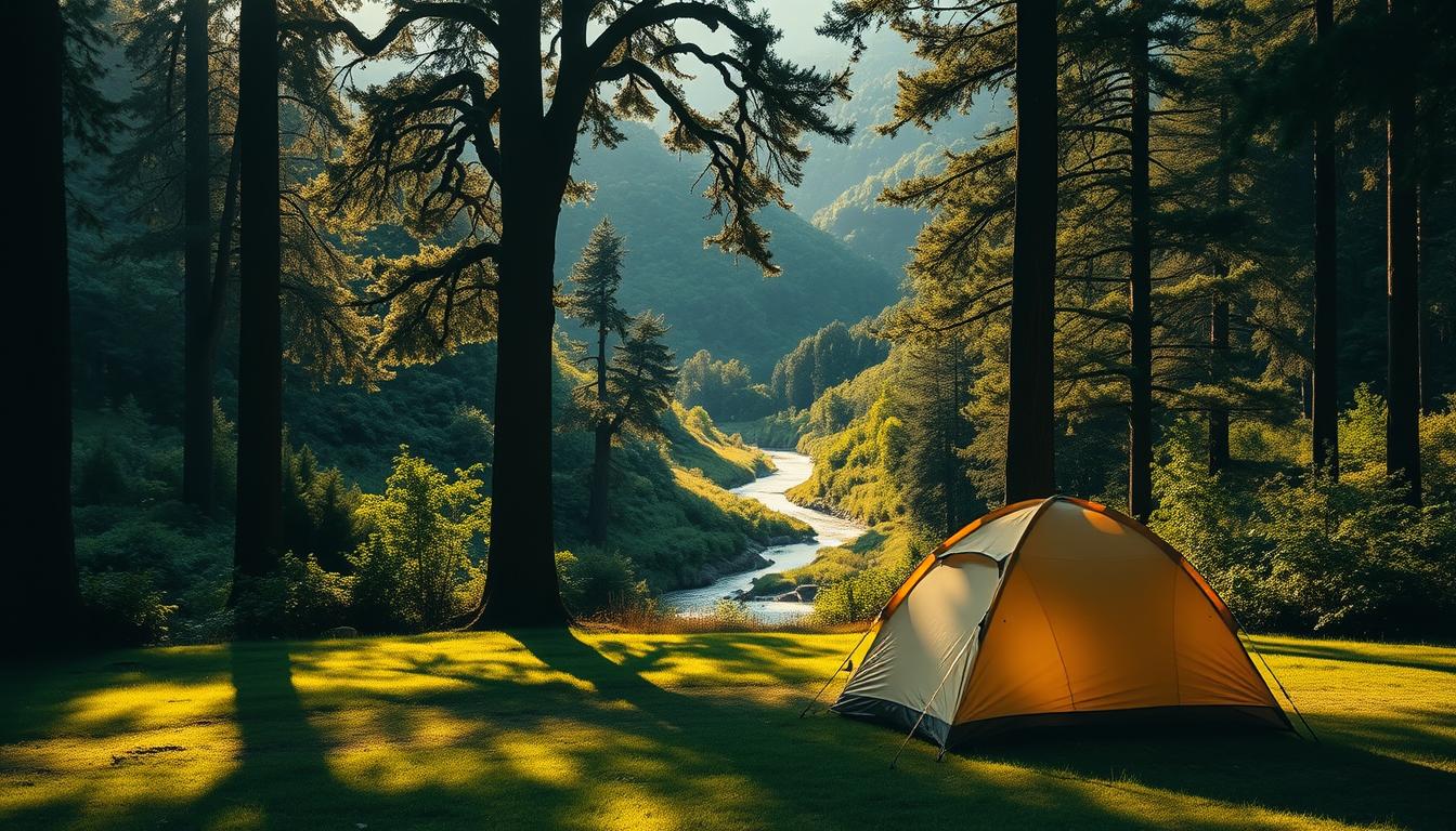 spot camping tersembunyi