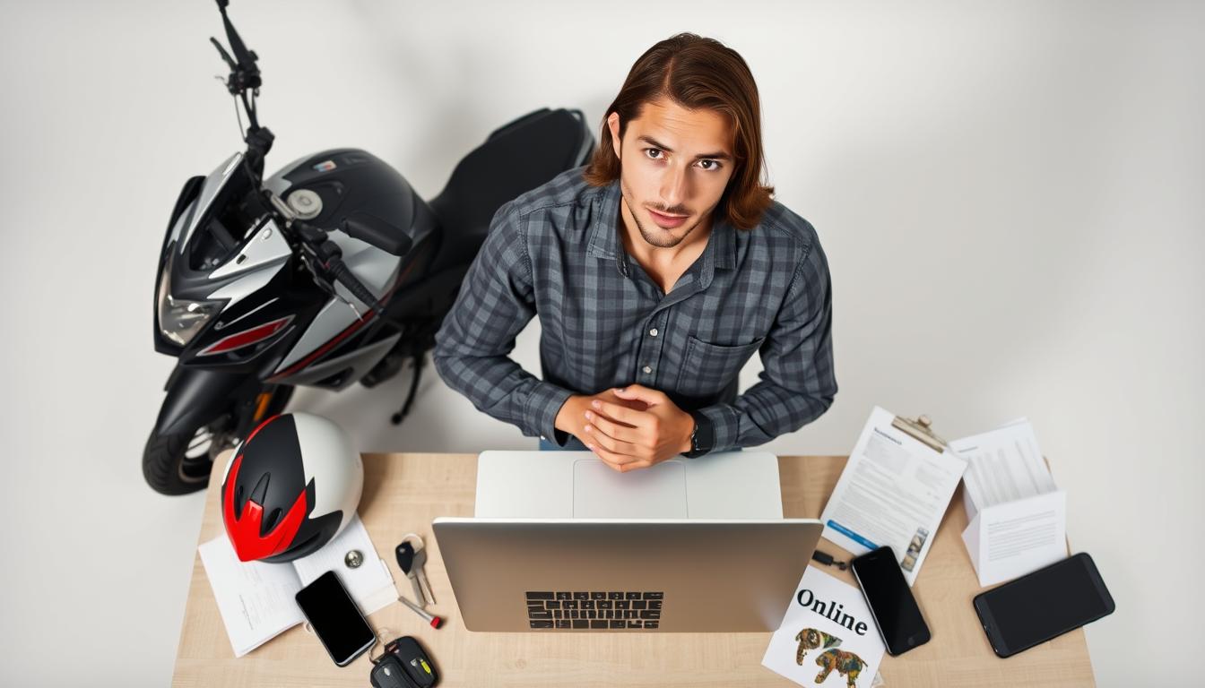 cara menjual motor online