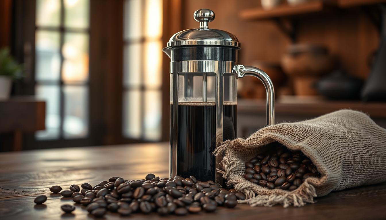 French press kopi