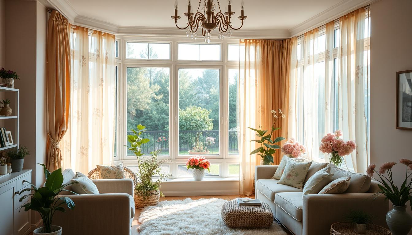 firany w kwiaty na metry