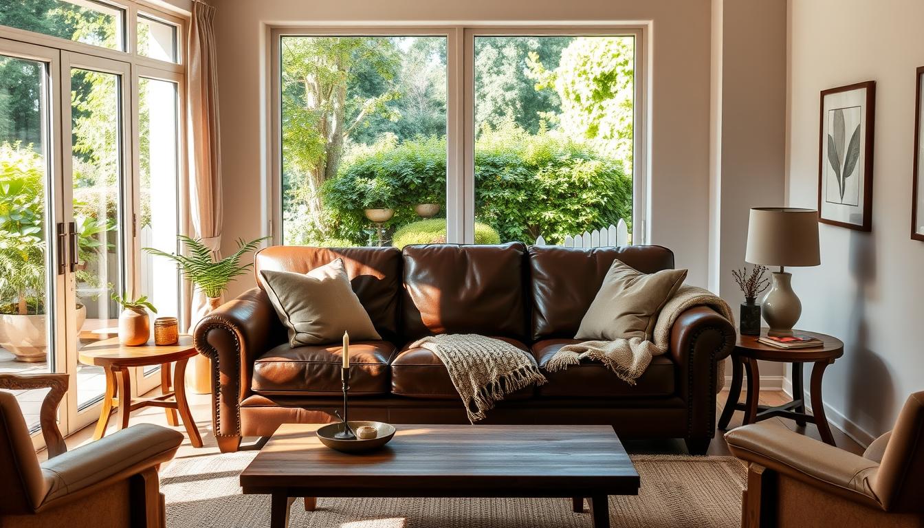 Dicas de decoração de sala com sofá Marrom escuro: aconchego e elegância