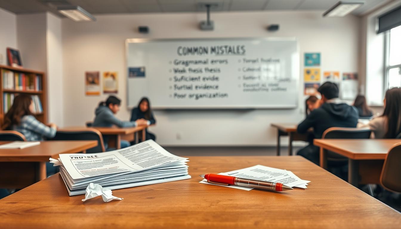 common essay mistakes