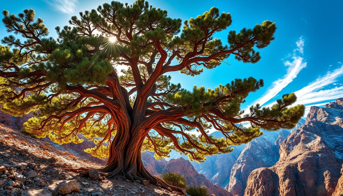 شجرة العرعر في جبال السروات