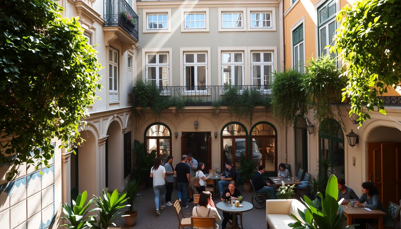 sentralt beliggende vandrerhjem lisboa