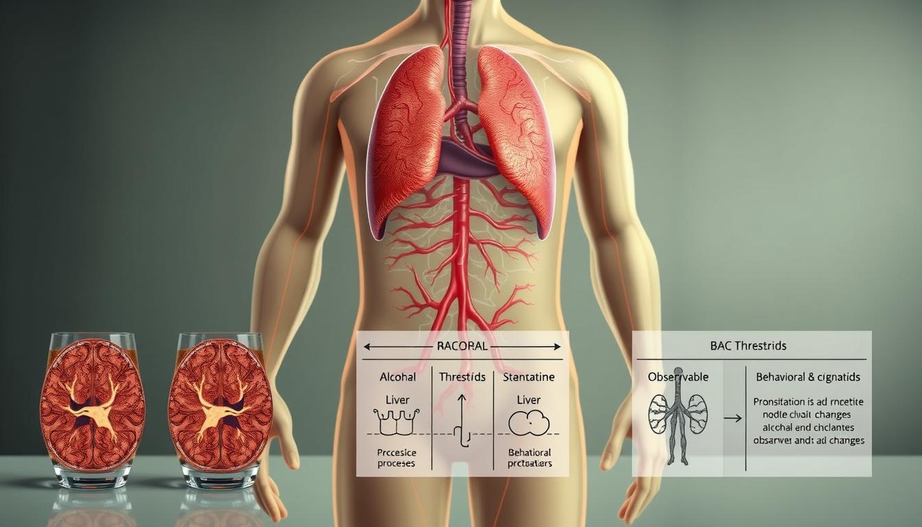 Alkoholwirkung auf den Körper bei verschiedenen Promillewerten
