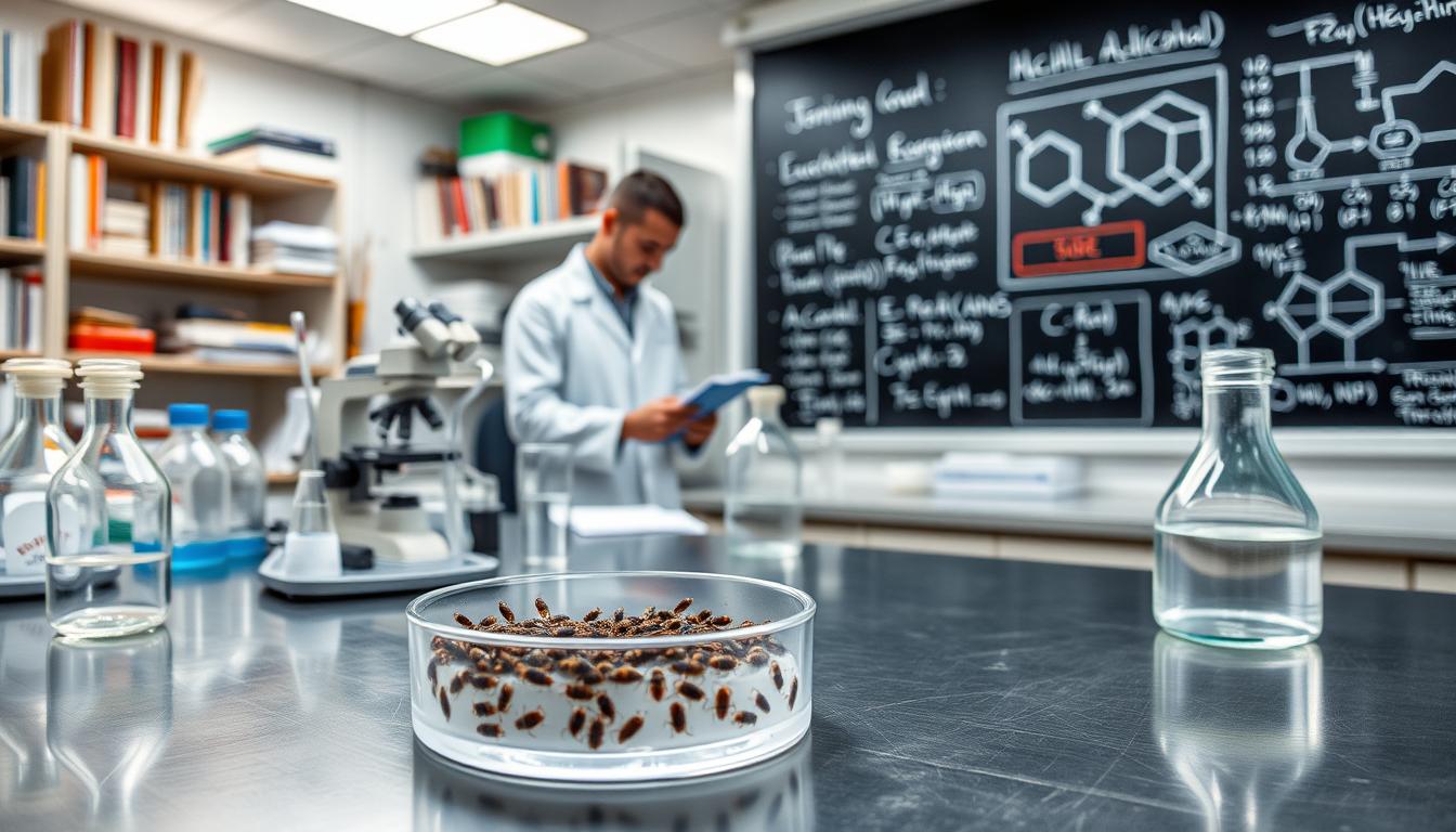 laboratory studies on alcohol and bed bugs