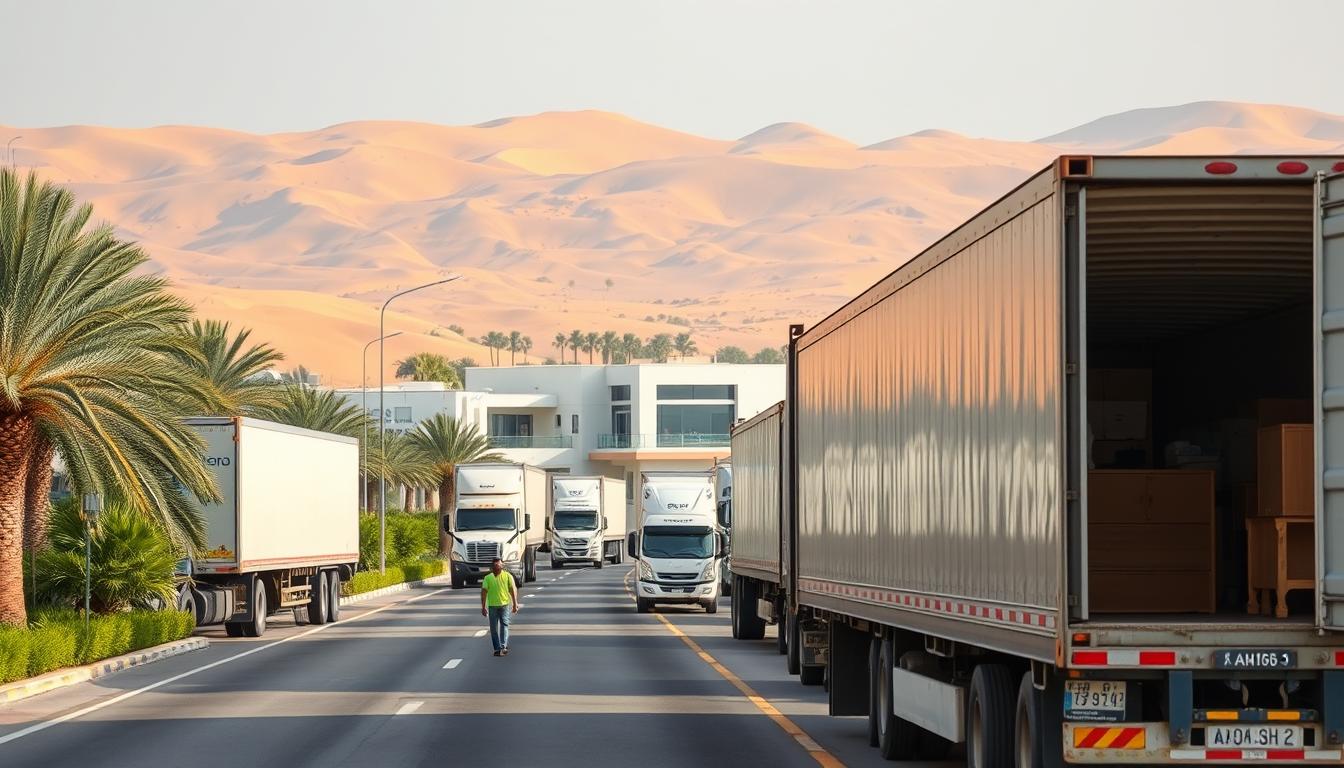 خدمات نقل العفش من جدة إلى الأحساء