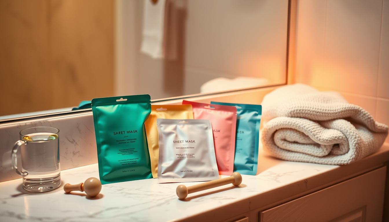 weekly sheet mask ritual