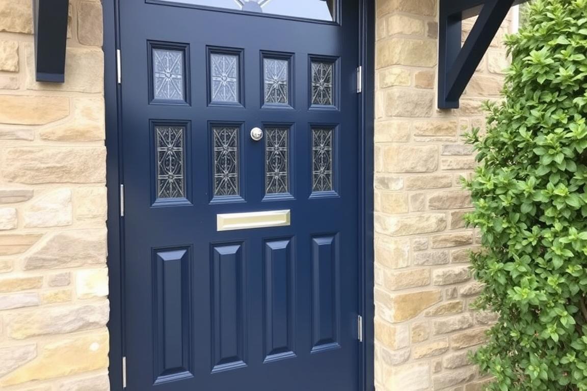 Traditional style composite doors Oxford