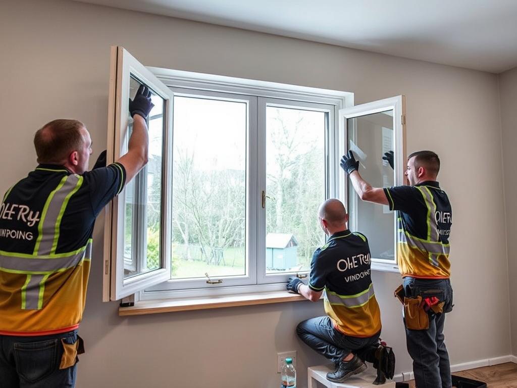 Professional installation of flush casement windows in Oxford