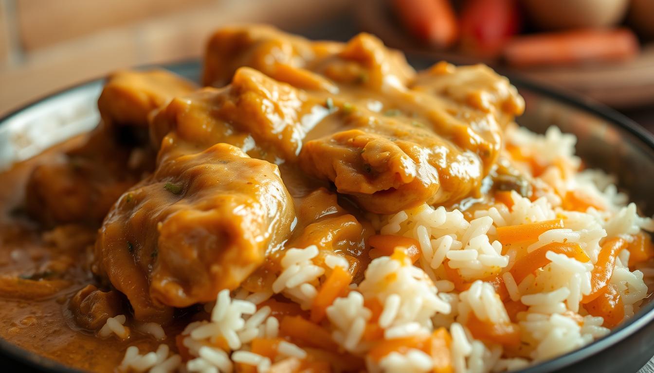 homemade smothered chicken