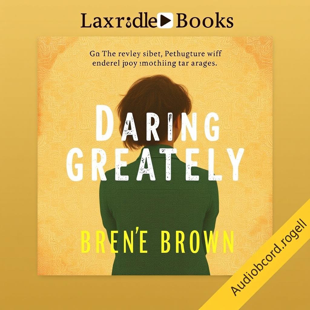 Daring Greatly audiobook cover by Brené Brown