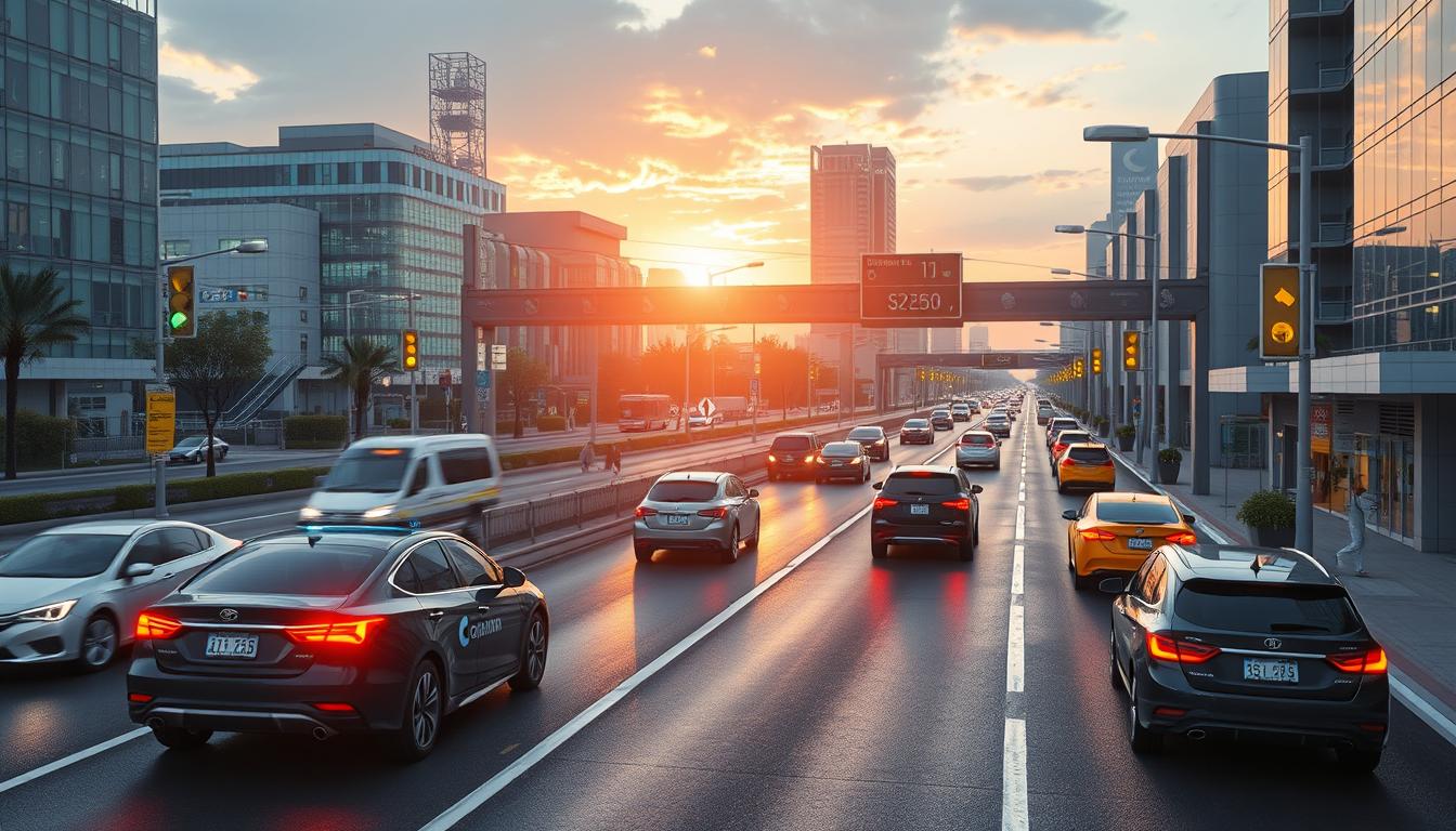 Autonomous vehicles and smart transportation systems powered by AI in 2025