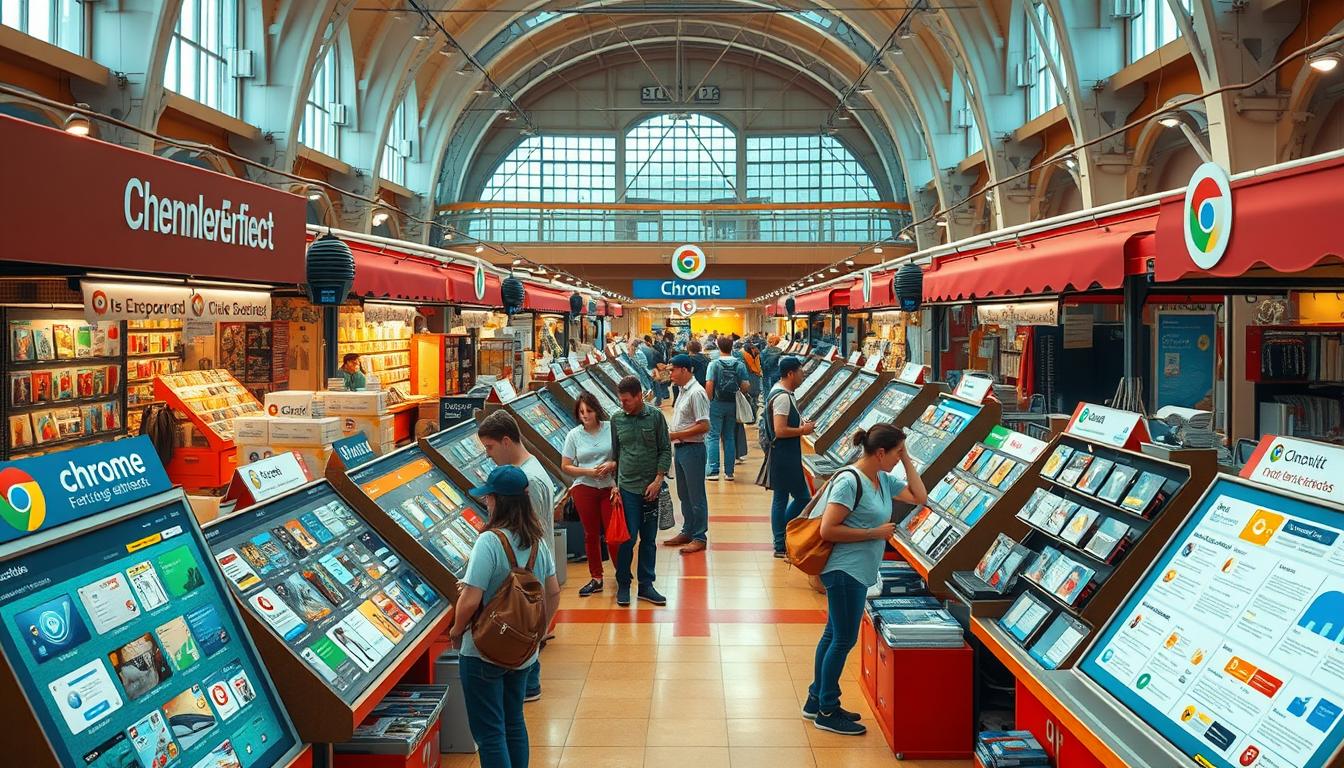 سوق كروم الإلكتروني الإضافات