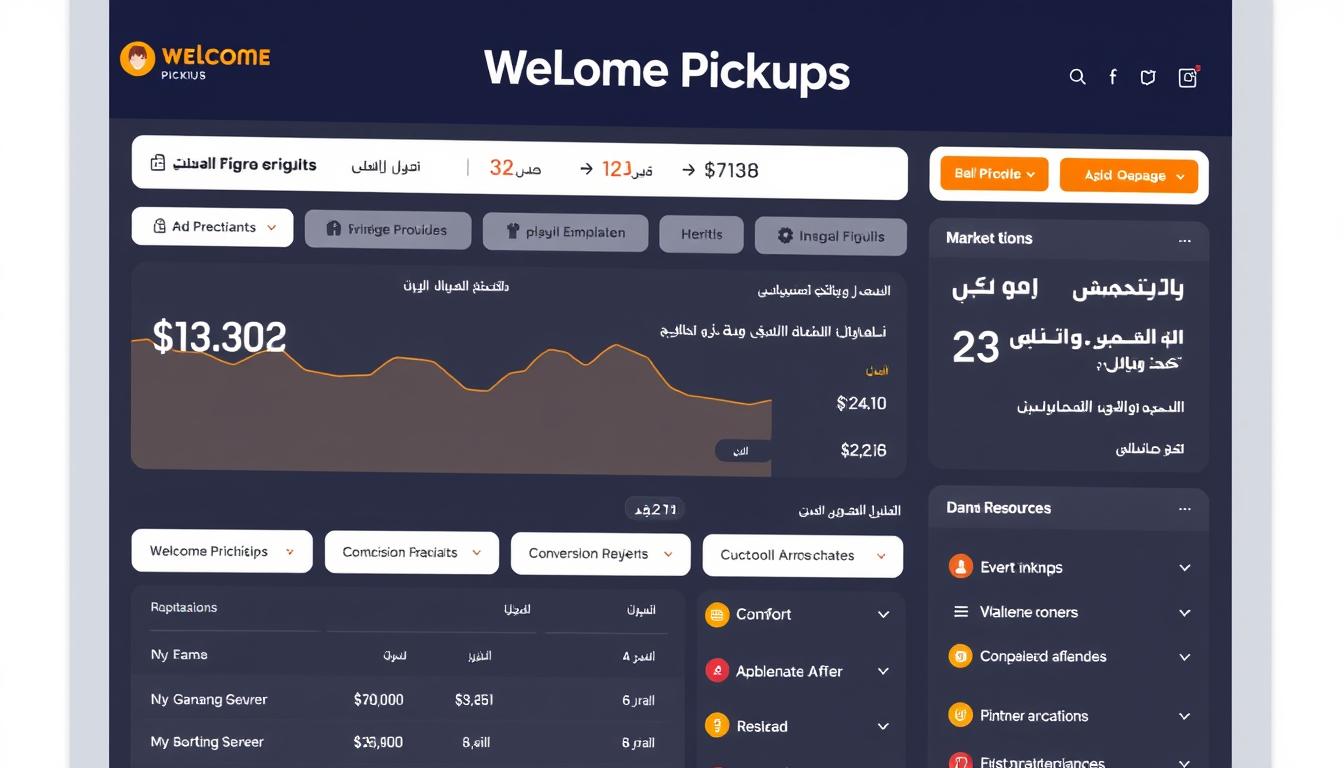 لوحة تحكم برنامج التسويق بالعمولة من Welcome Pickups