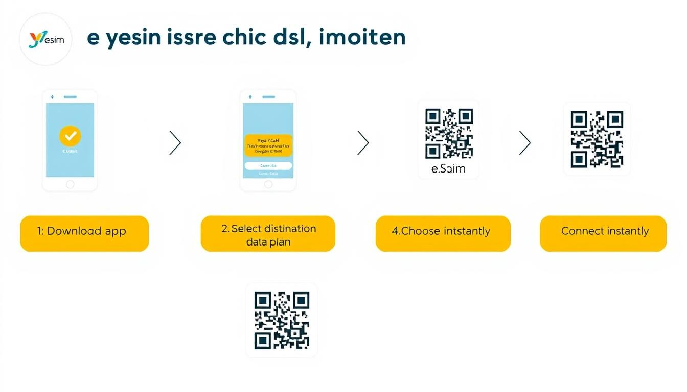 خطوات تفعيل بطاقة eSIM الدولية من Yesim بسهولة
