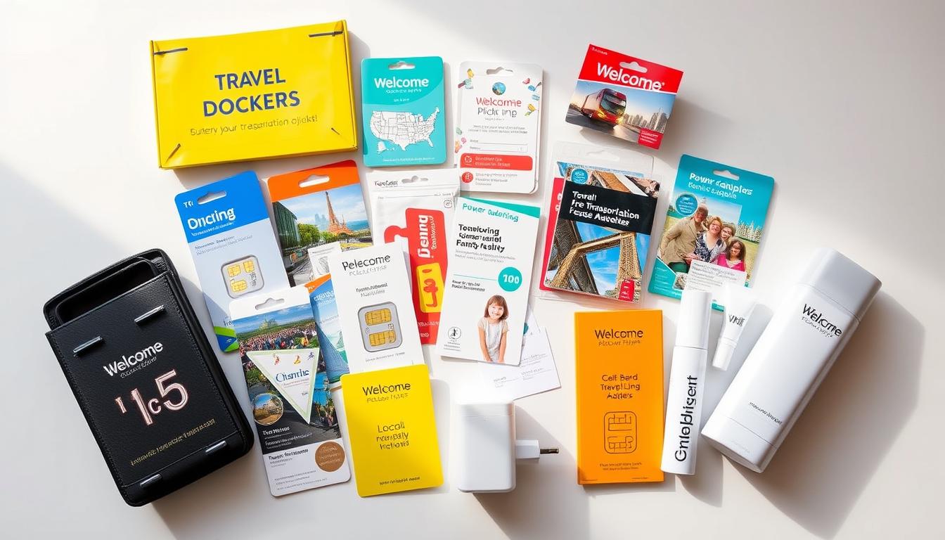 Welcome Pickups essential travel products