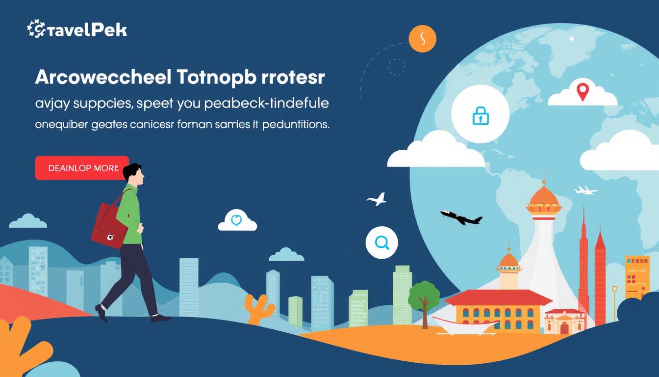 Generate an image representing TravelPerk's advanced features and integrations