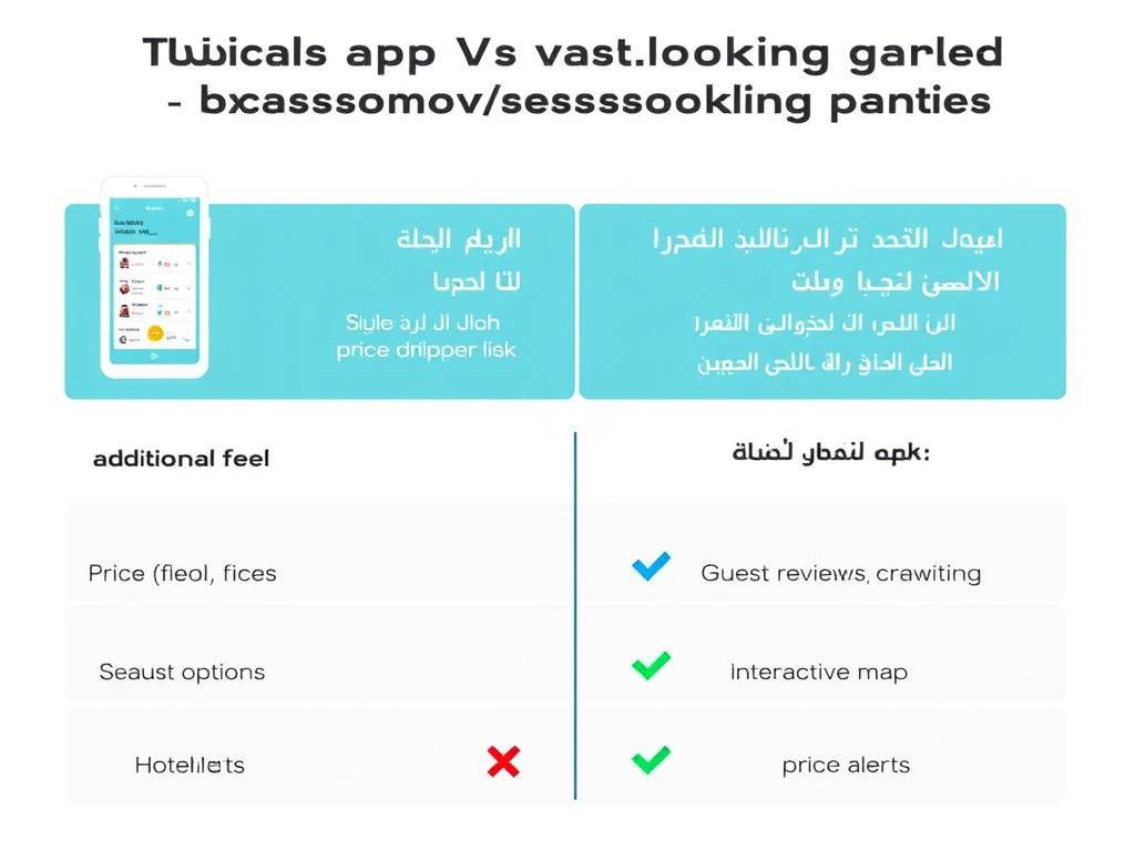 مقارنة بين تطبيق Hotellook ومنصات الحجز التقليدية