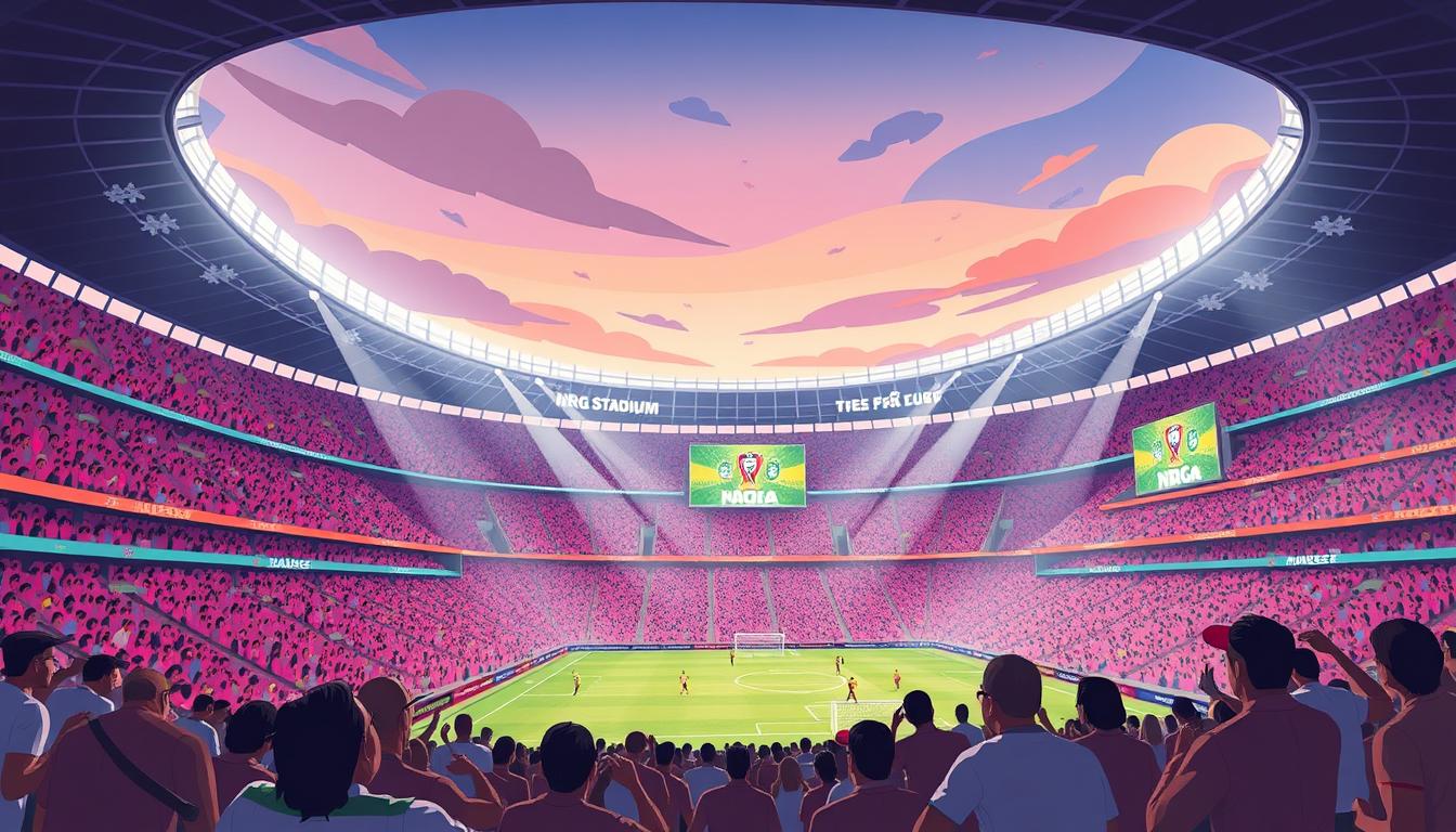 Image of NRG Stadium hosting a World Cup match