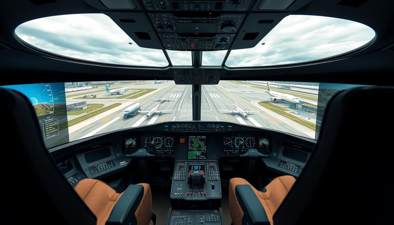 google flights simulator