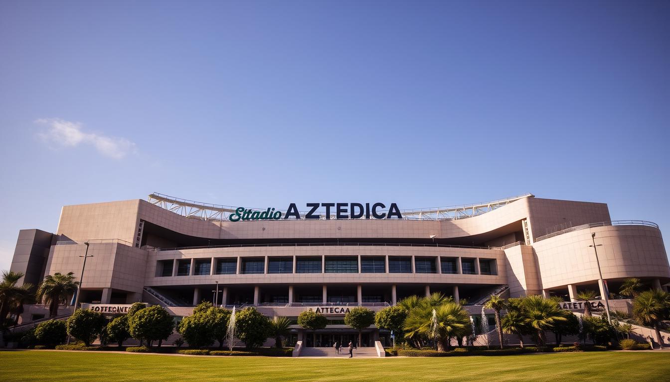 Image of Estadio Azteca's exterior