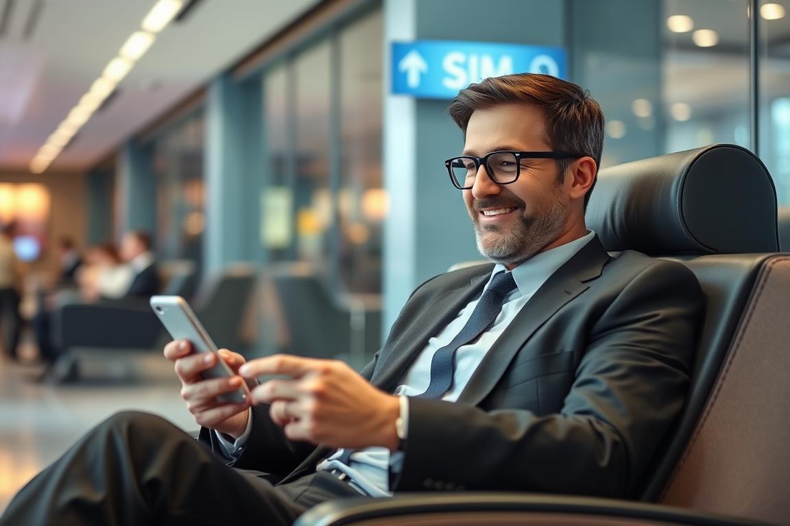 استخدام بطاقة eSIM الدولية في رحلات العمل