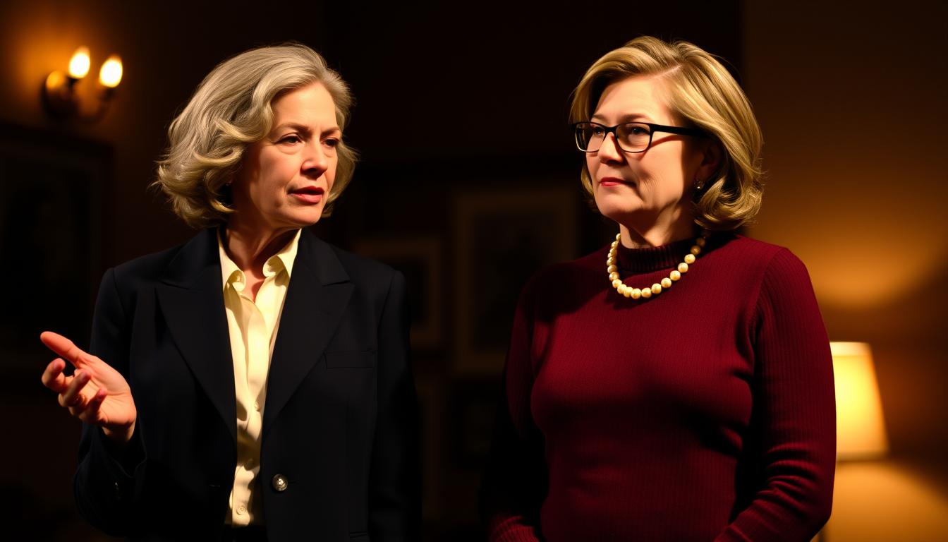 Sherrill Redmon and Gloria Steinem