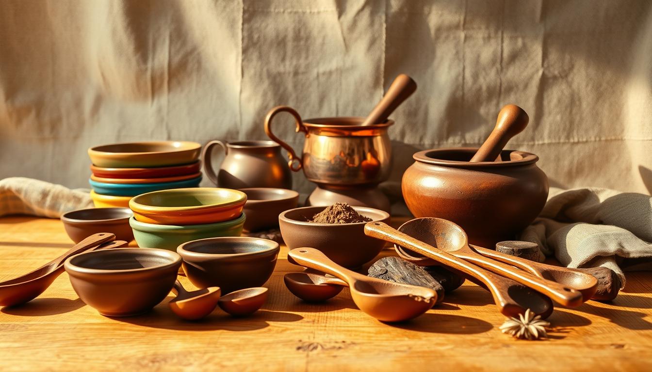 Middle Eastern Breakfast Cooking Tools