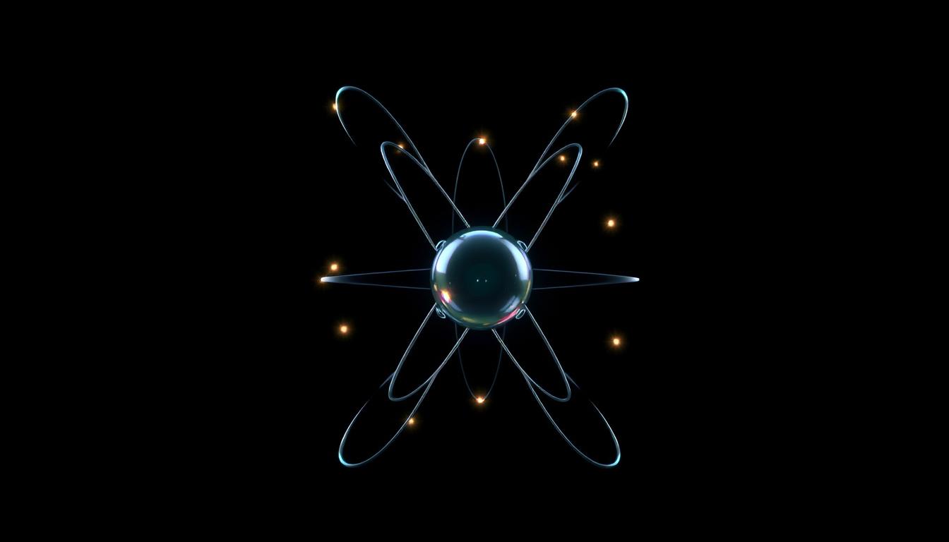 Quantum Mechanical Model of Atom illustration