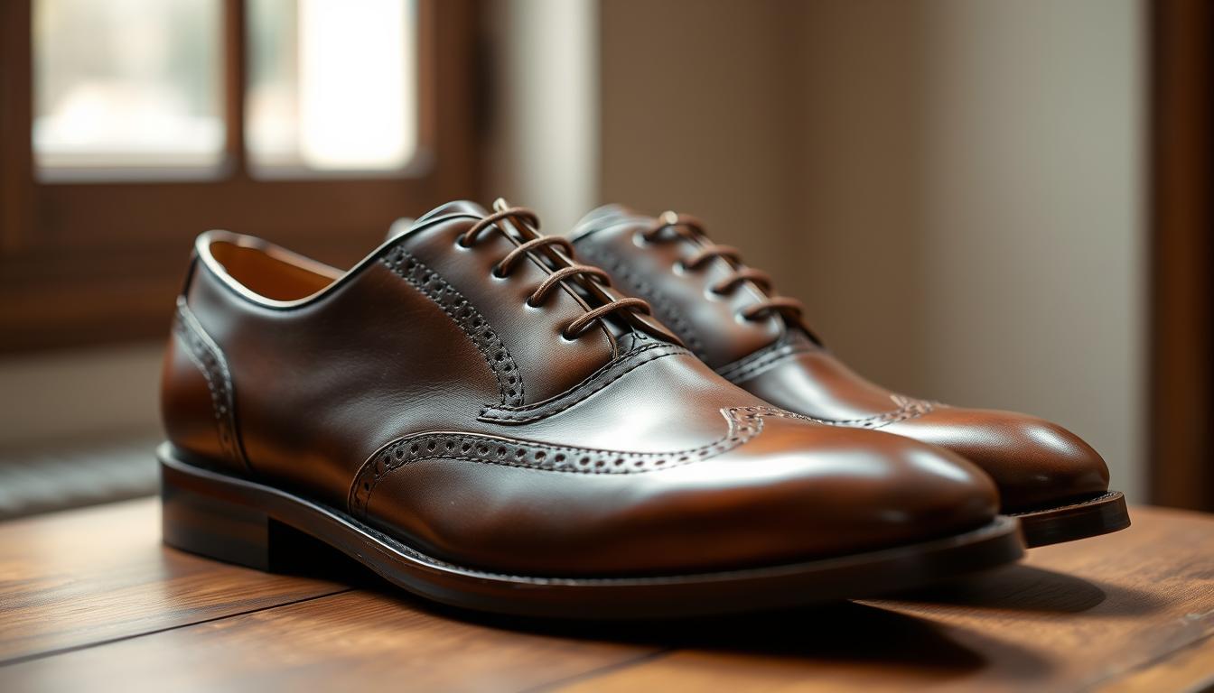 premium men's oxford shoes leather quality