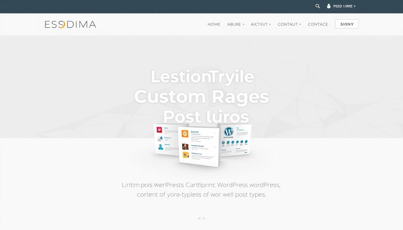 Uso de Custom Post Types en WordPress: Mejora de la Estructura de Contenidos Custom Post Types en WordPress