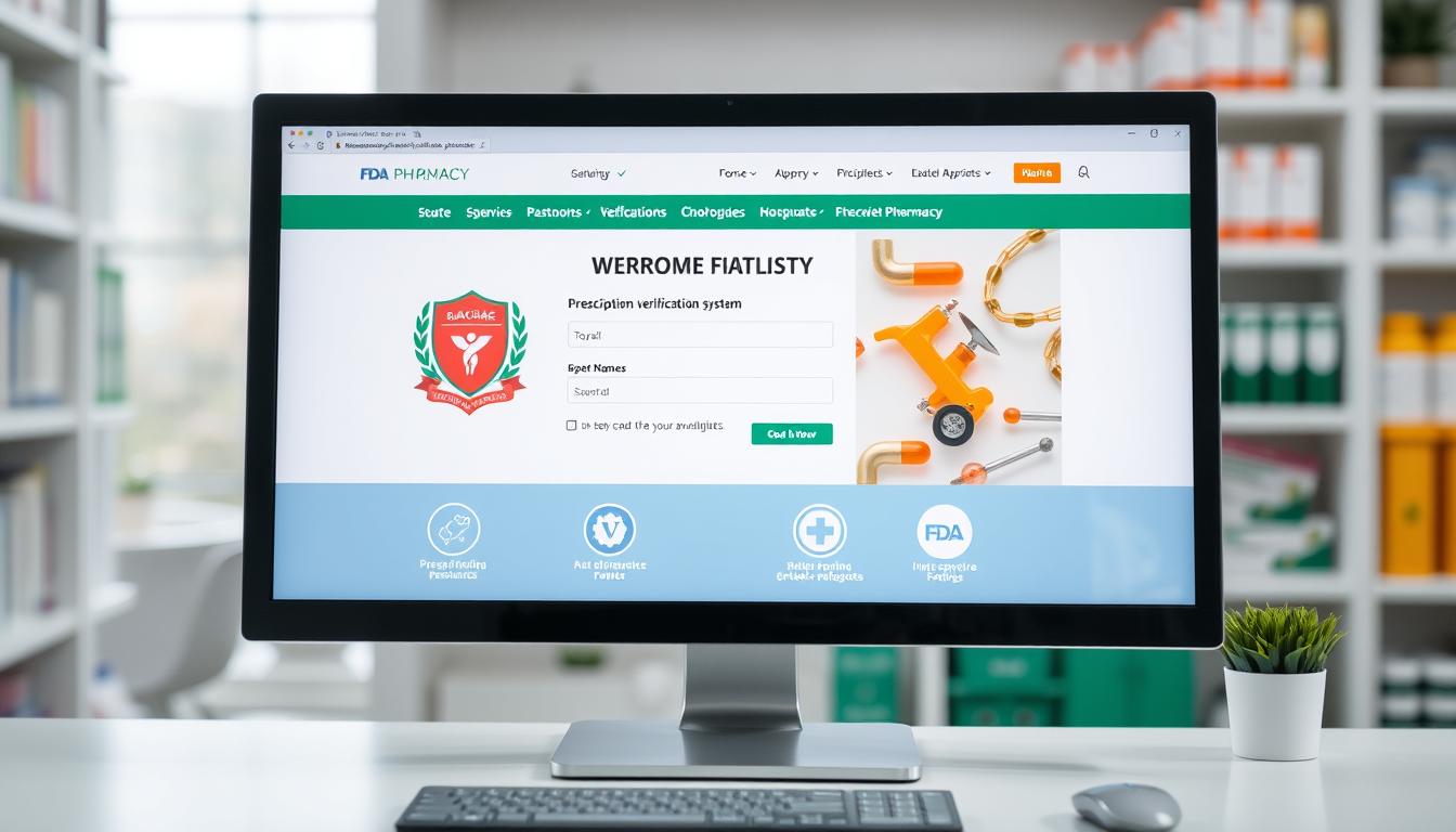 Secure online pharmacy verification process for Adderall