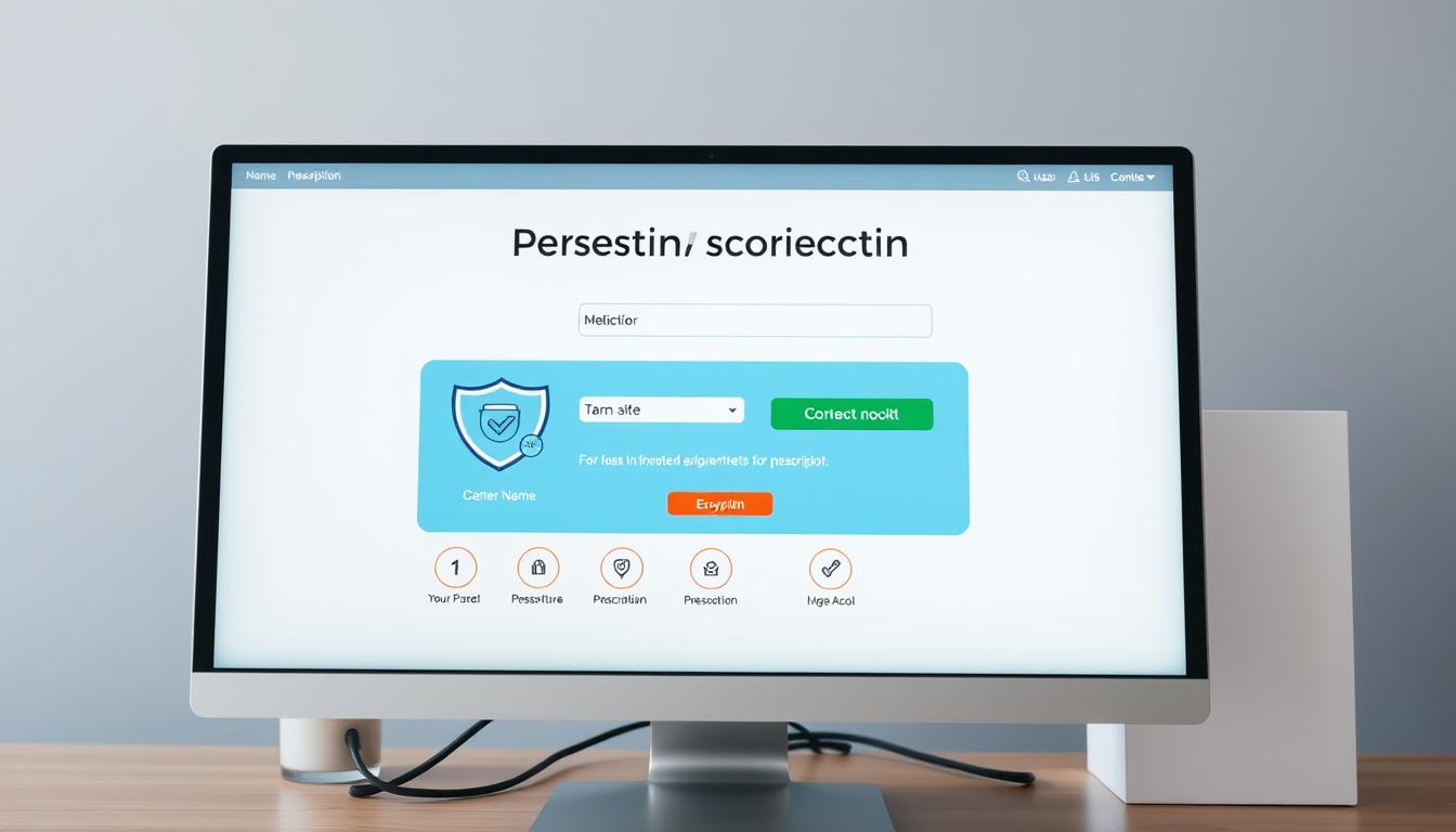 Secure online prescription verification process