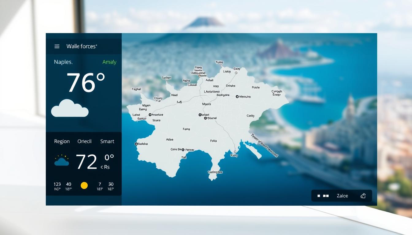 previsioni temperature napoli