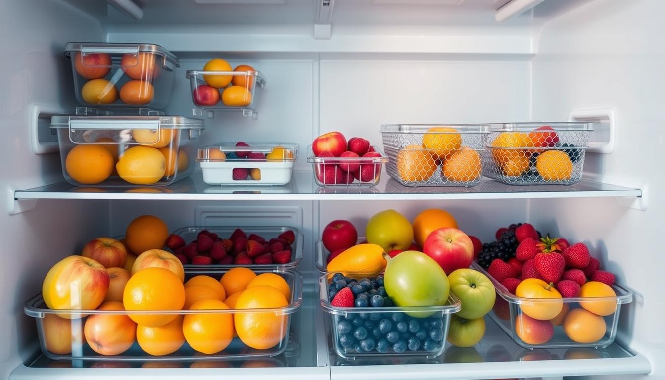 armazenamento de frutas