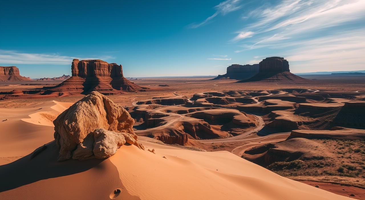 Desert Landscape Natural Wonders