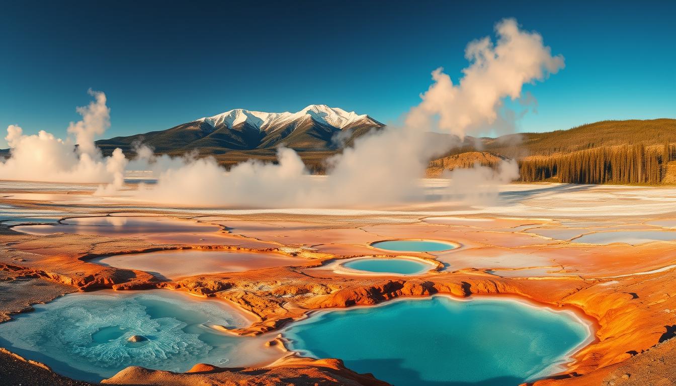 Yellowstone National Park Geothermal Wonders